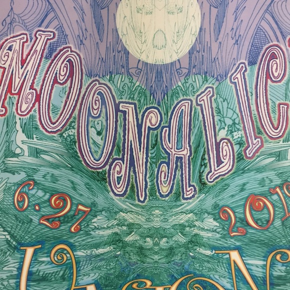 Poster for the band Moon Alice